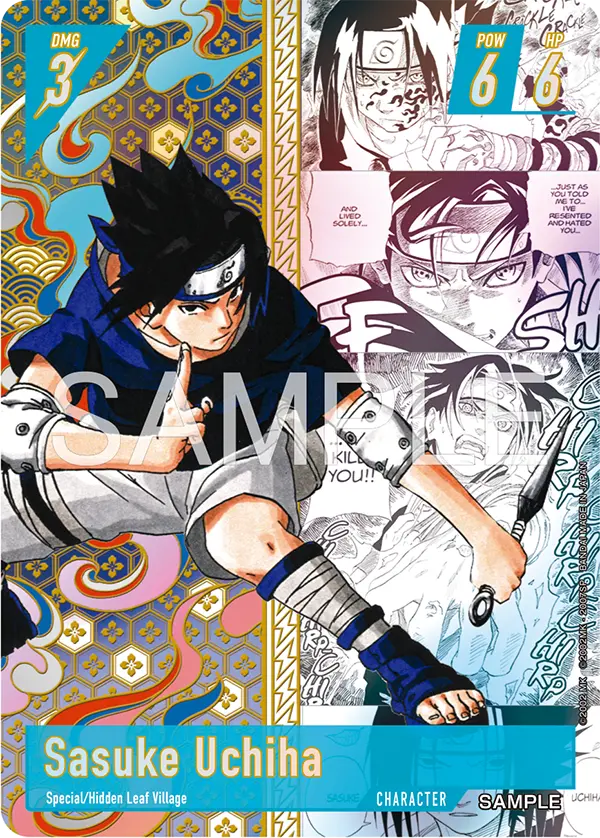 Sasuke Uchiha card