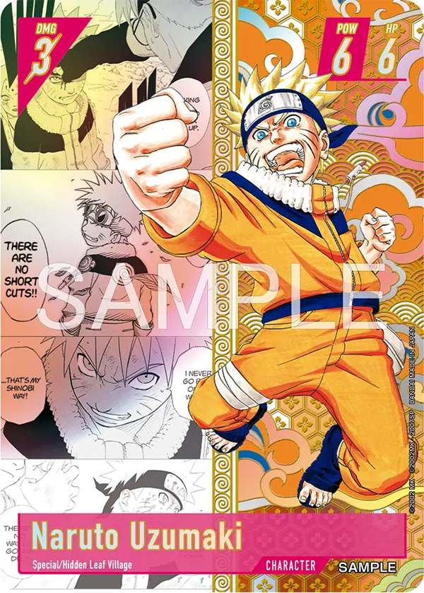 Naruto Uzumaki card