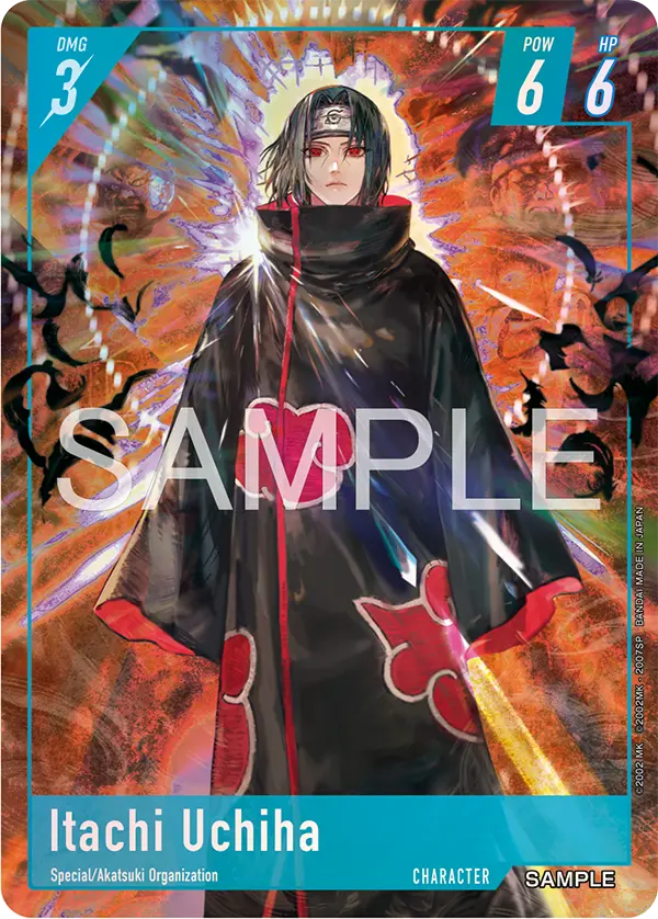 Itachi Uchiha card