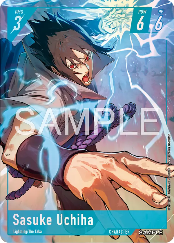 Sasuke Uchiha card