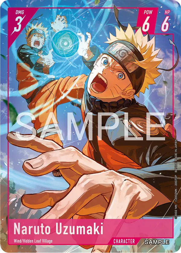 Naruto Uzumaki card