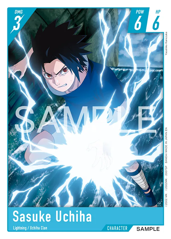 Sasuke Uchiha card